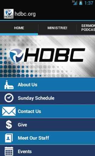 The HDBC App 1