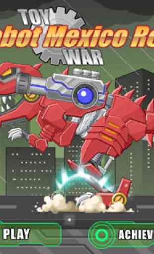 Toy Robot Mexico Rex Dino War 1