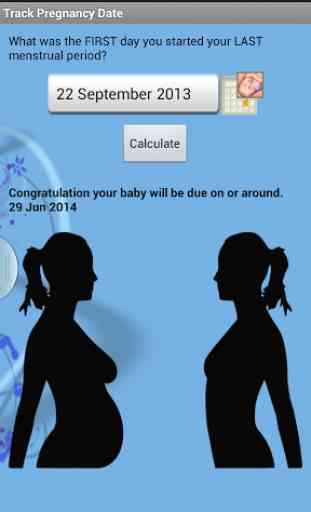 Track pregnancy Date 4