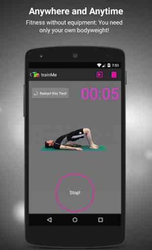 trainMePro - Fitness at Home 4