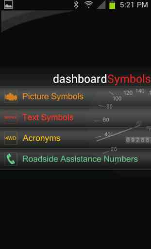 Vehicle Dashboard Symbols 1