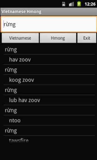Vietnamese Hmong Dictionary 2