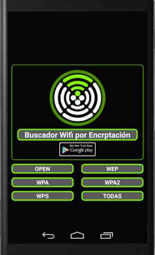 Wifi Finder by Encryption 2