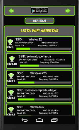 Wifi Finder by Encryption 4