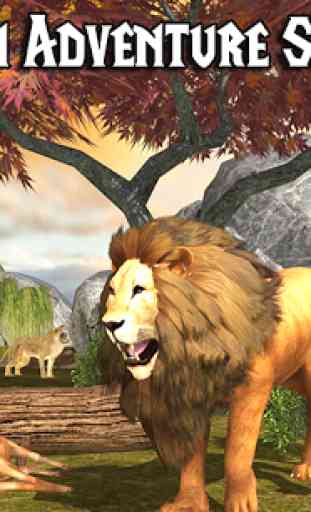 Wild Lion Adventure Simulator 1