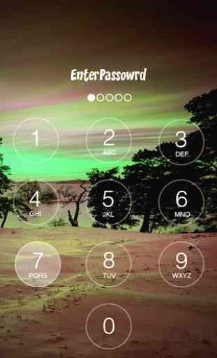 winter password lock screen 3