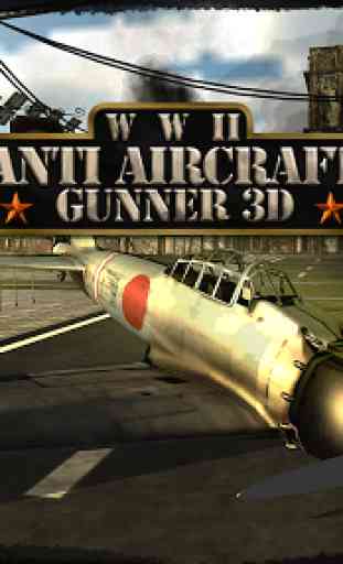 WW2 Anti Aircraft Gunner 3D 1