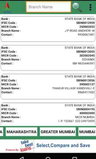 All Bank IFSC for NEFT / RTGS 4