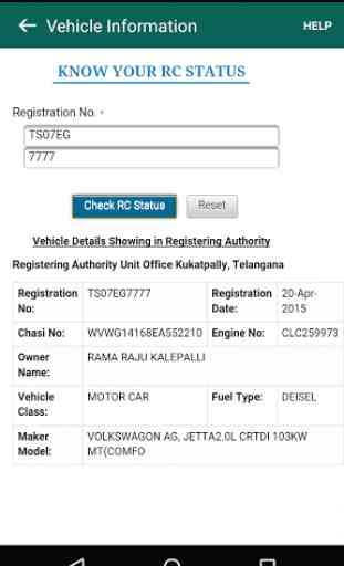 All India Vehicle Details 3