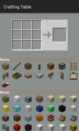 Crafting Table for Minecraft 2
