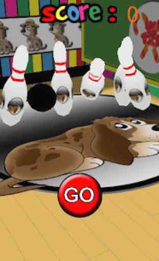 Dog bowling for kids 4