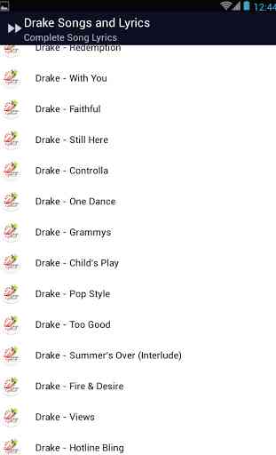 Drake Lean On Song Lyrics 1