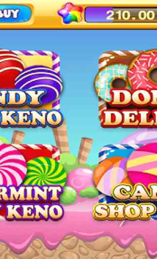 Free Keno Games - Candy Bonus 1