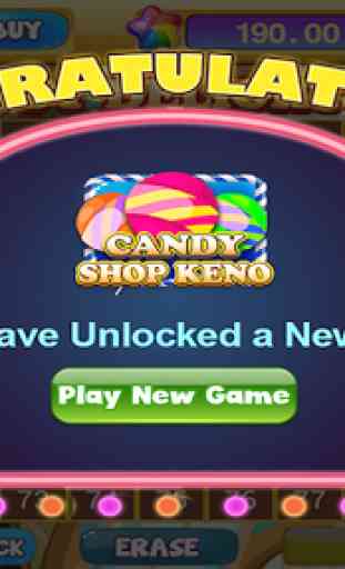 Free Keno Games - Candy Bonus 4