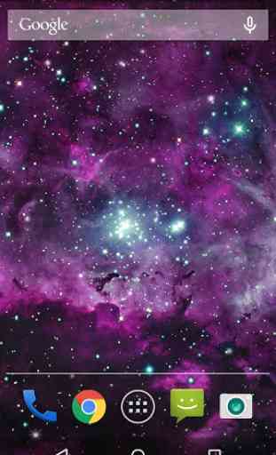 Galaxy Nebula Live WP 1