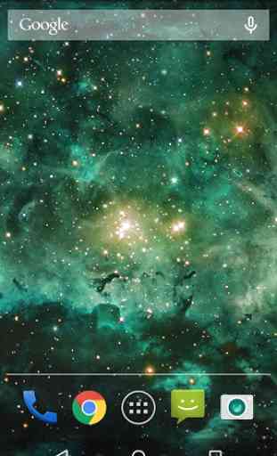 Galaxy Nebula Live WP 3