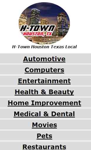H-Town Houston Texas Directory 1