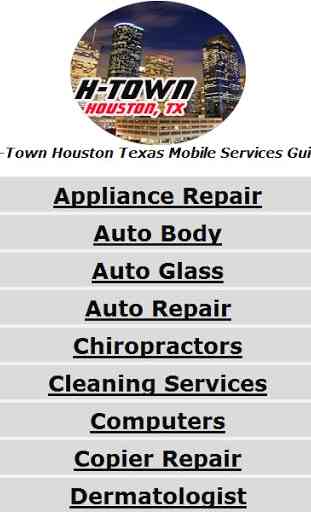 H-Town Houston Texas Directory 2