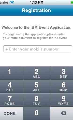 IBM Event App 1