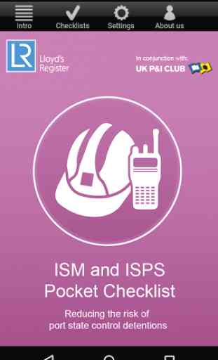 ISM & ISPS Pocket Checklist 1