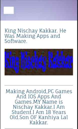 King Nischay Kakkar Making App 4
