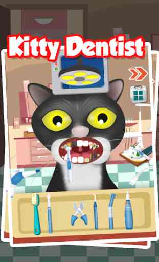 Kitty Dentist - Kids Game 2