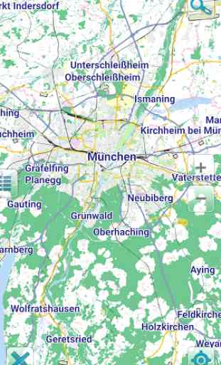 Map of Munich offline 1