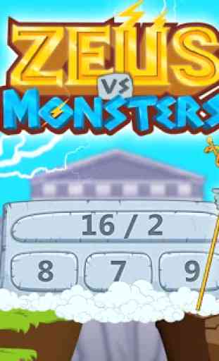 Math Games - Zeus vs. Monsters 1