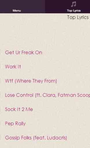 Missy Elliott Lyrics 2