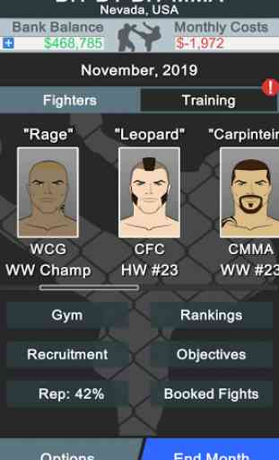 MMA Manager 1