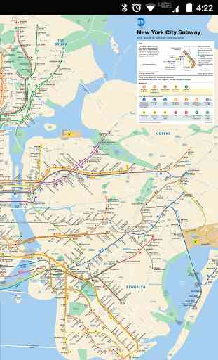 MTA Subway Map - New York City 2