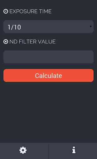 ND Filter Calculator 1