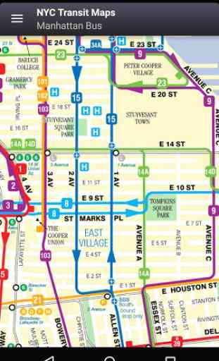 NYC Maps: Subway,Bus,Rail MTA 4
