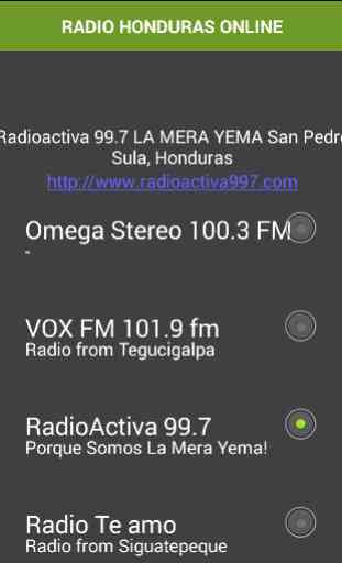 RADIO HONDURAS ONLINE 1