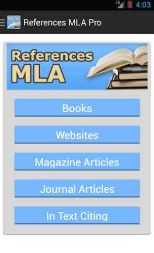References MLA 1