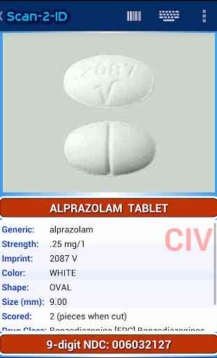 Scan-2-ID Pill Images from NDC 3