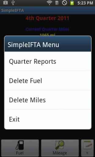 SimpleIFTA Trucking IFTA Log 4