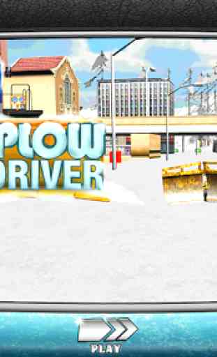 Snow Plow Truck Driver 3D 1
