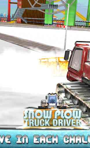 Snow Plow Truck Driver 3D 4