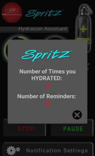 Spritz Hydration Assistant 4
