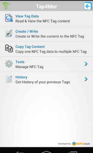 Tap4Mor NFC TagWriter 1