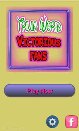 Trivia Word for Victorious Fan 1