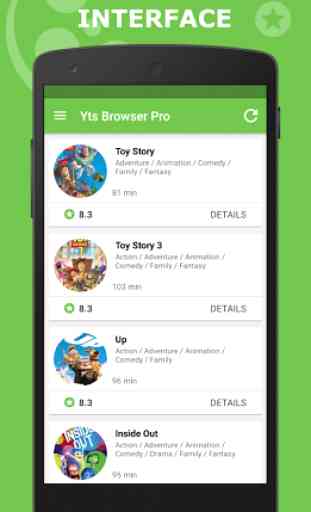 YTS BROWSER - YIFY RSS AD FREE 1