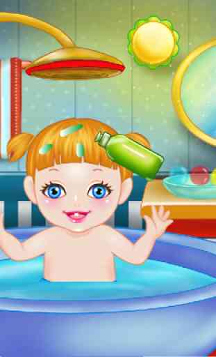 Baby Bath Games for Girls 2