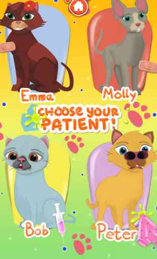 Cat Nose Doctor Game for Kids 2