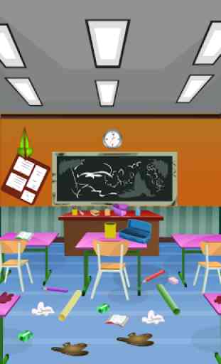 Classroom cleaning girls games 1