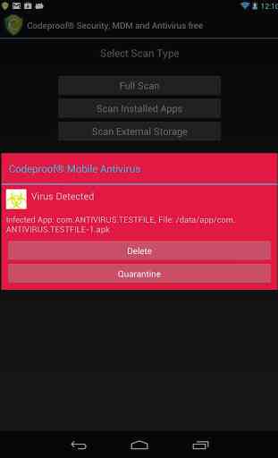 Codeproof MDM for Android 3
