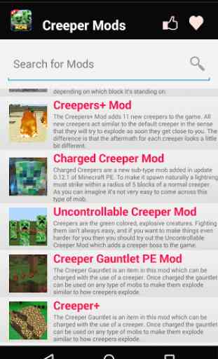 Creeper MOD For MCPE! 3