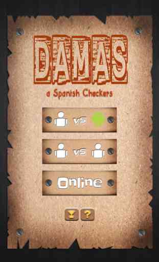 Damas (Spanish Checkers) 1