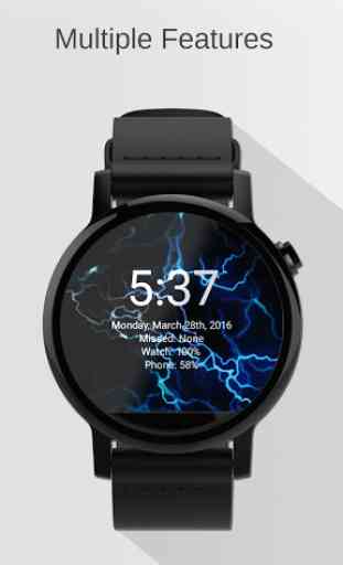 Electric Watch Face Wallpaper 2